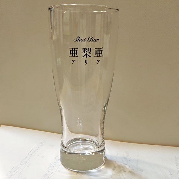 ガラスオリジナルタンブラー